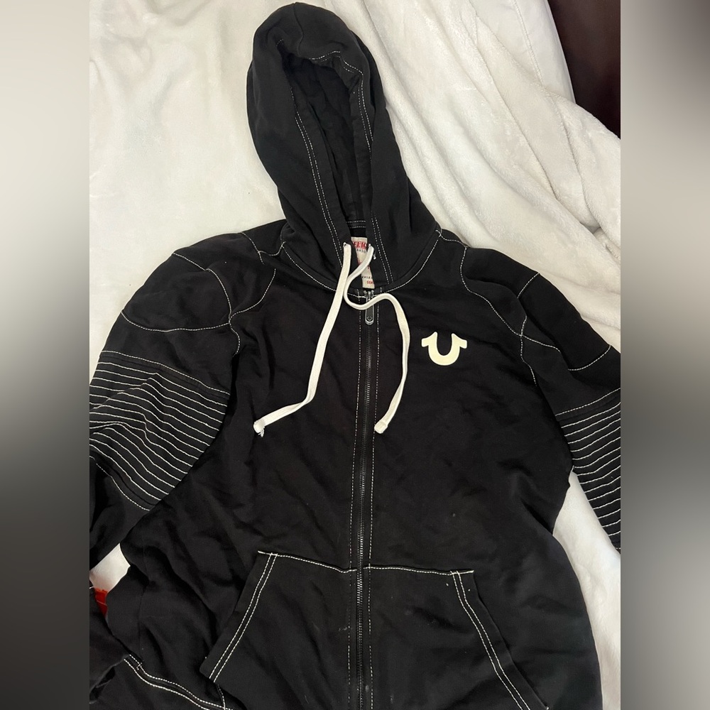 True religion zip up